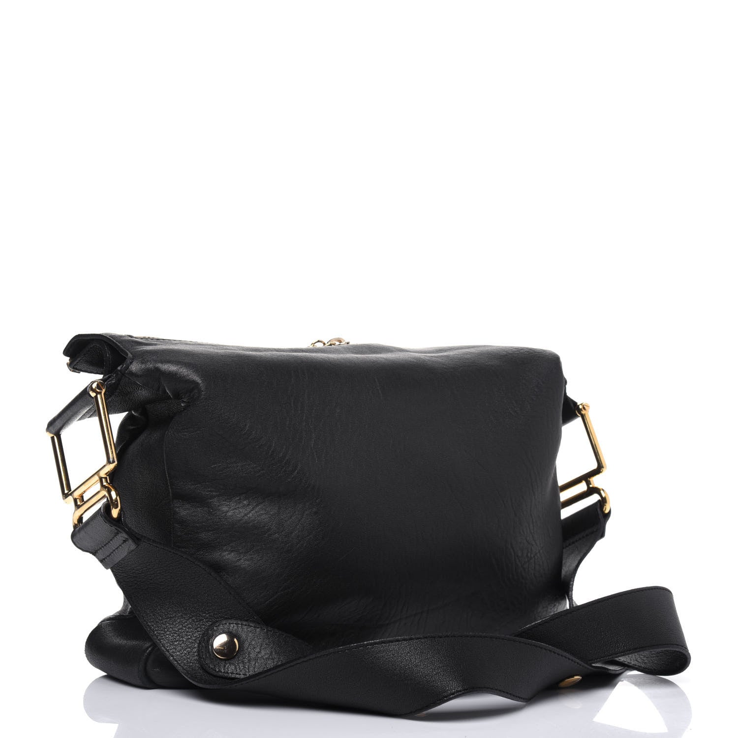 Chloe Sheepskin Vanessa Chain Shoulder Bag Black 5 of 23