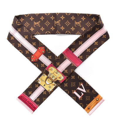 Louis Vuitton Silk Monogram Summer Trunks Bandeau Brown 1 of 5