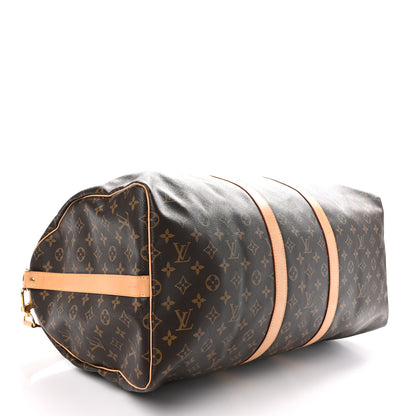 Louis Vuitton Monogram Keepall Bandouliere 55 3 of 13