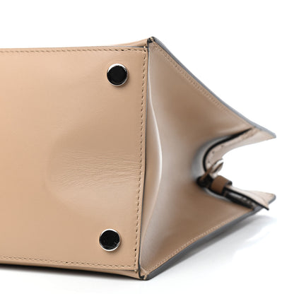 Balenciaga Smooth Calfskin Ostrich Padlock Work XS Outremer Beige Camel 9 of 9