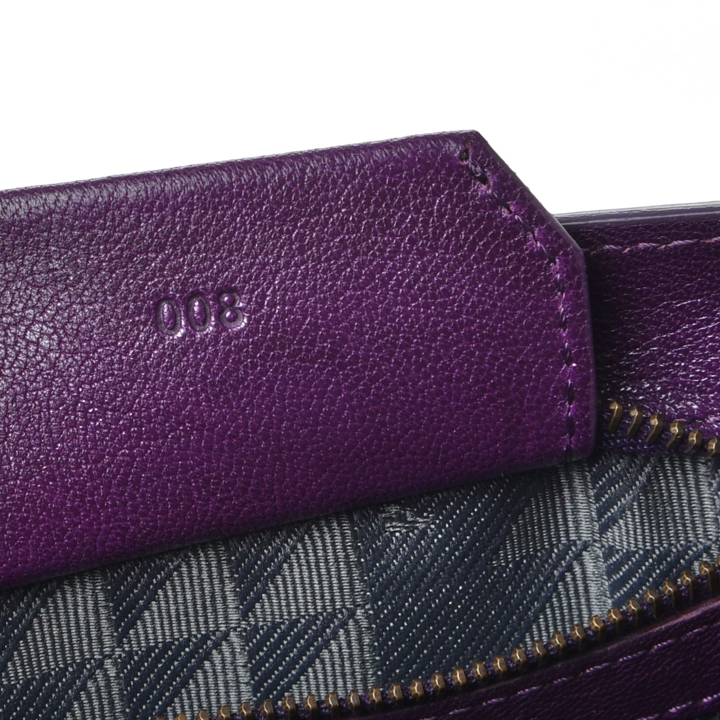 Lambskin PS1 Pouch Messenger Grape Jam