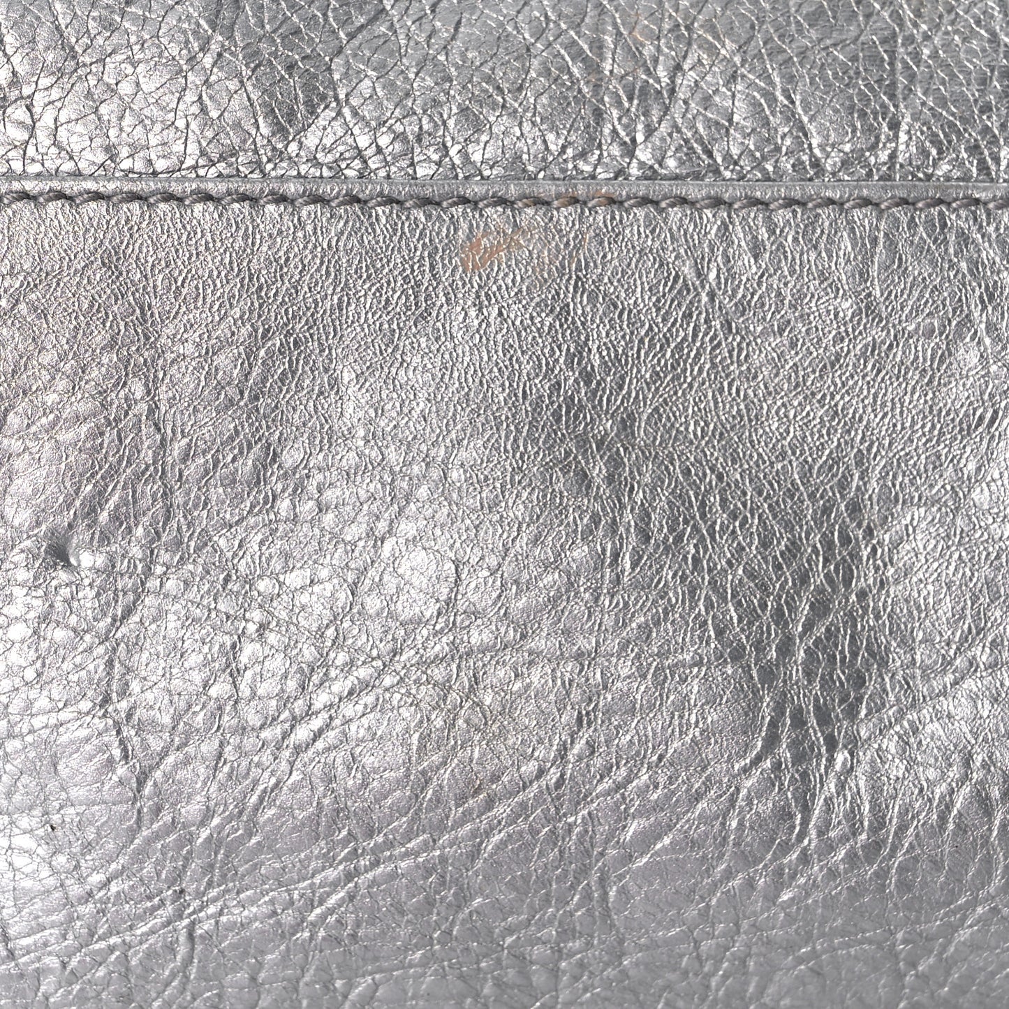 Metallic Agneau Giant 12 Silver Hardware City Gris Aluminum