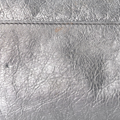 Balenciaga Metallic Agneau Giant 12 Silver Hardware City Gris Aluminum 9 of 15