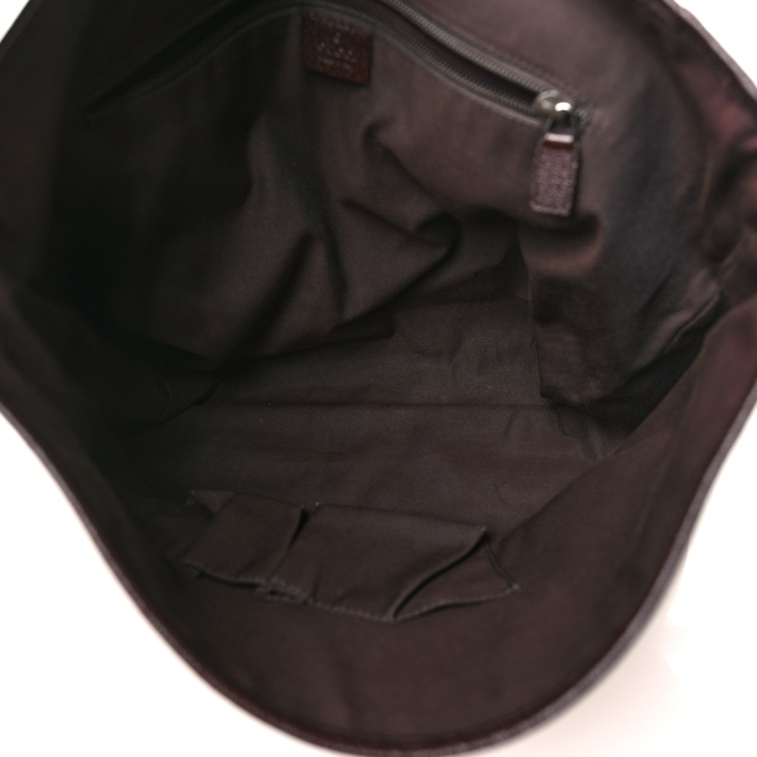 Gucci Monogram Web Medium Flap Messenger Beige Dark Brown 5 of 10