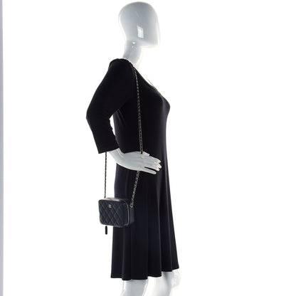 Chanel Caviar Quilted Camera Bag Black 2 of 12