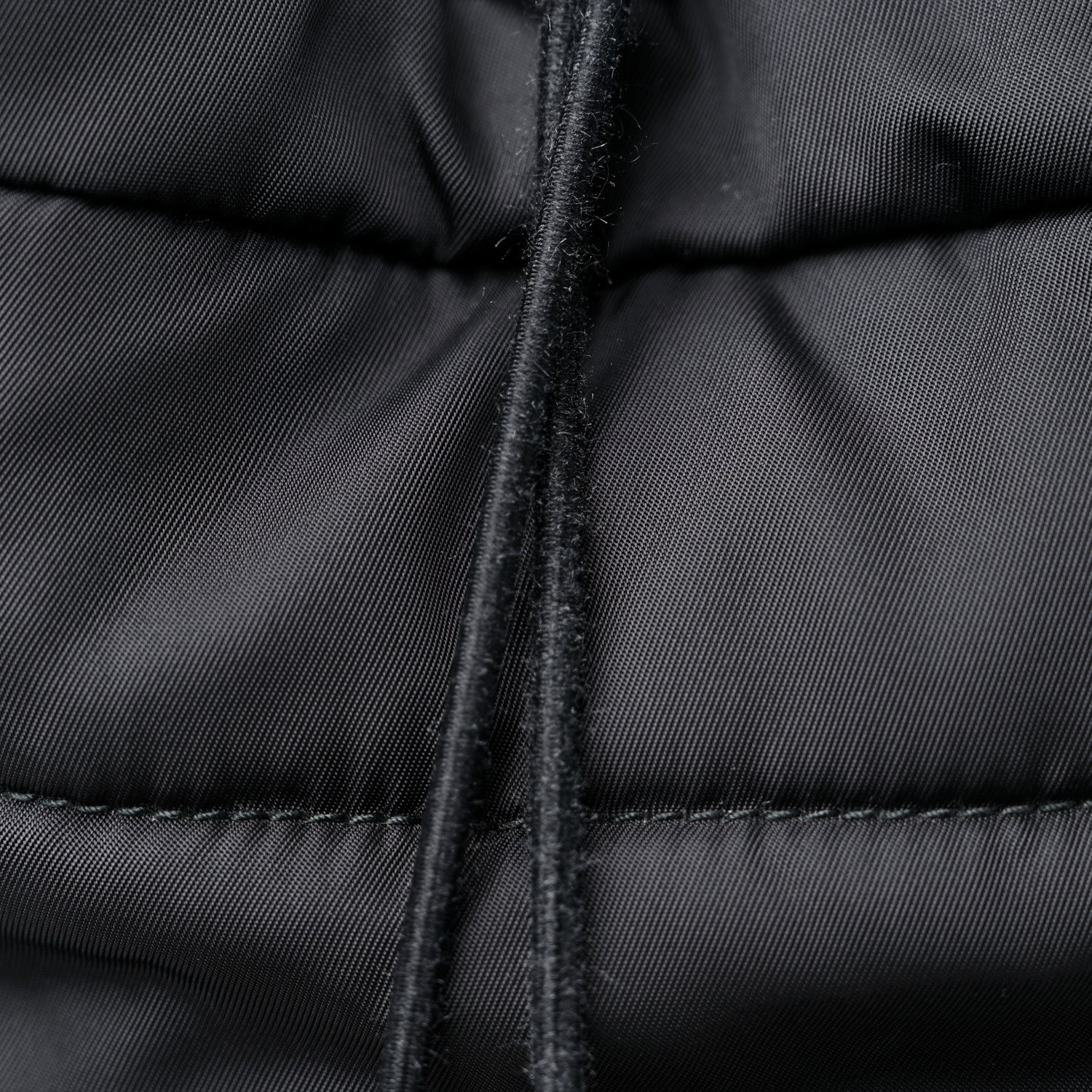Prada Tessuto Nylon Quilted Double Buckle Backpack Black 9 of 9