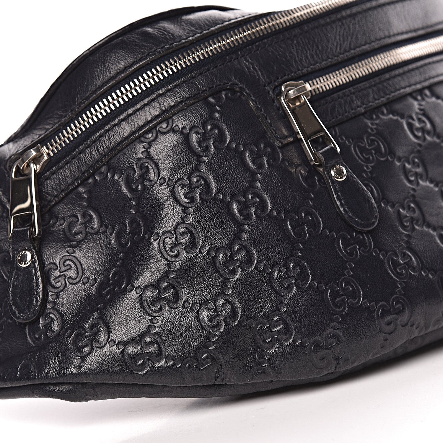Gucci Guccissima Web Belt Bag Navy 9 of 10