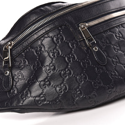 Gucci Guccissima Web Belt Bag Navy 9 of 10