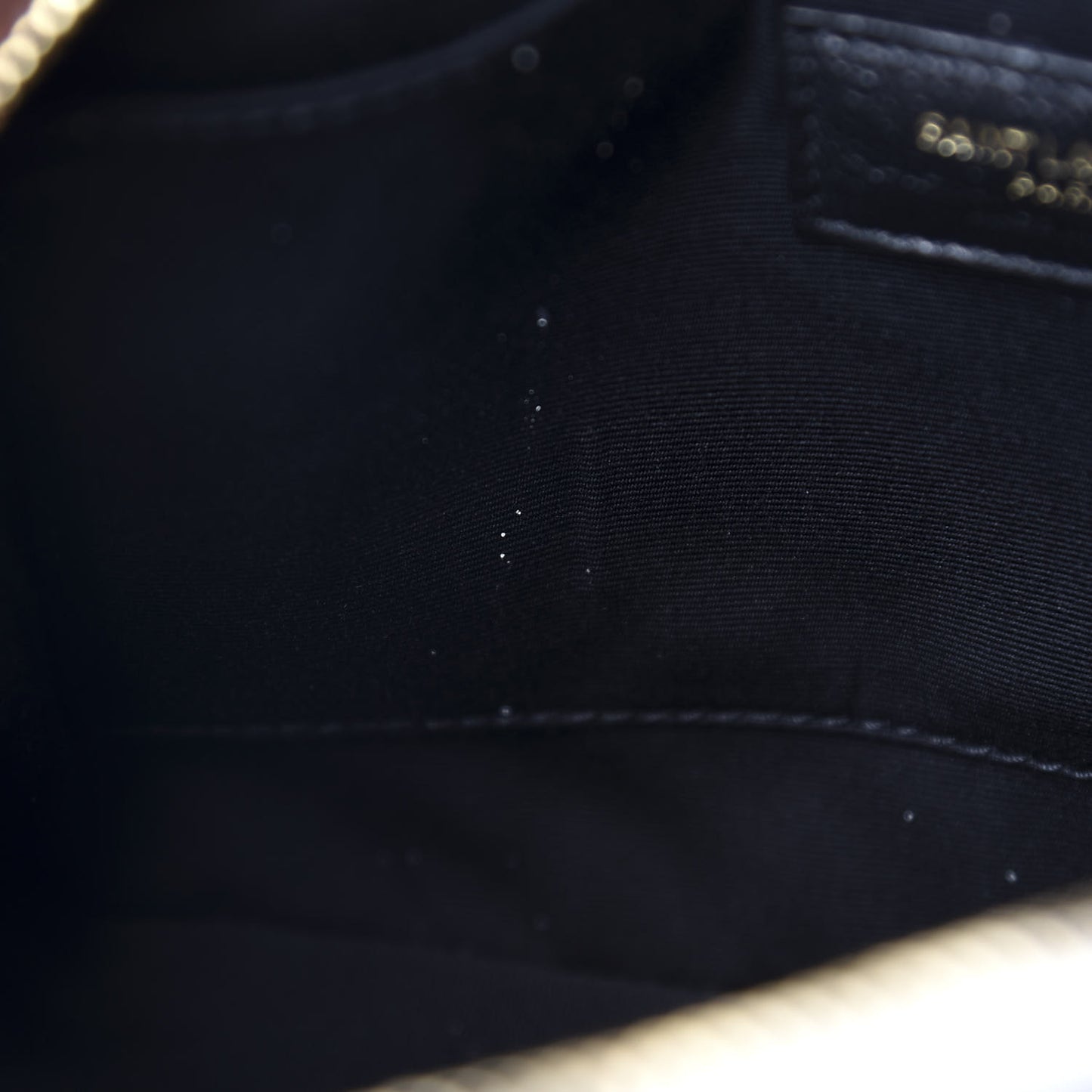 Calfskin Matelasse Monogram Lou Camera Bag Crema Soft
