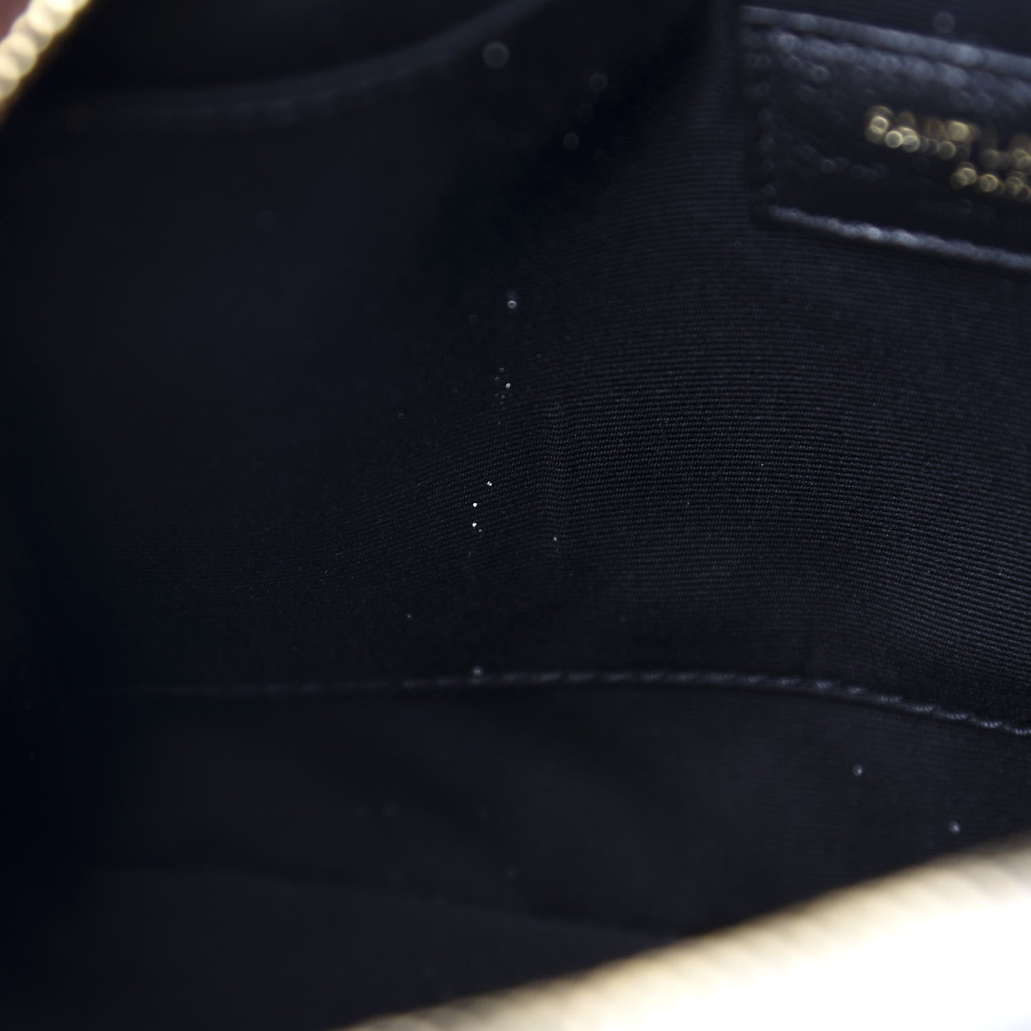 Saint Laurent Calfskin Matelasse Monogram Lou Camera Bag Crema Soft 9 of 11
