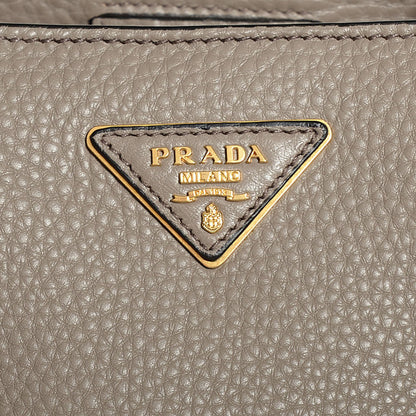Prada Vitello Daino Tote Argilla 5 of 11