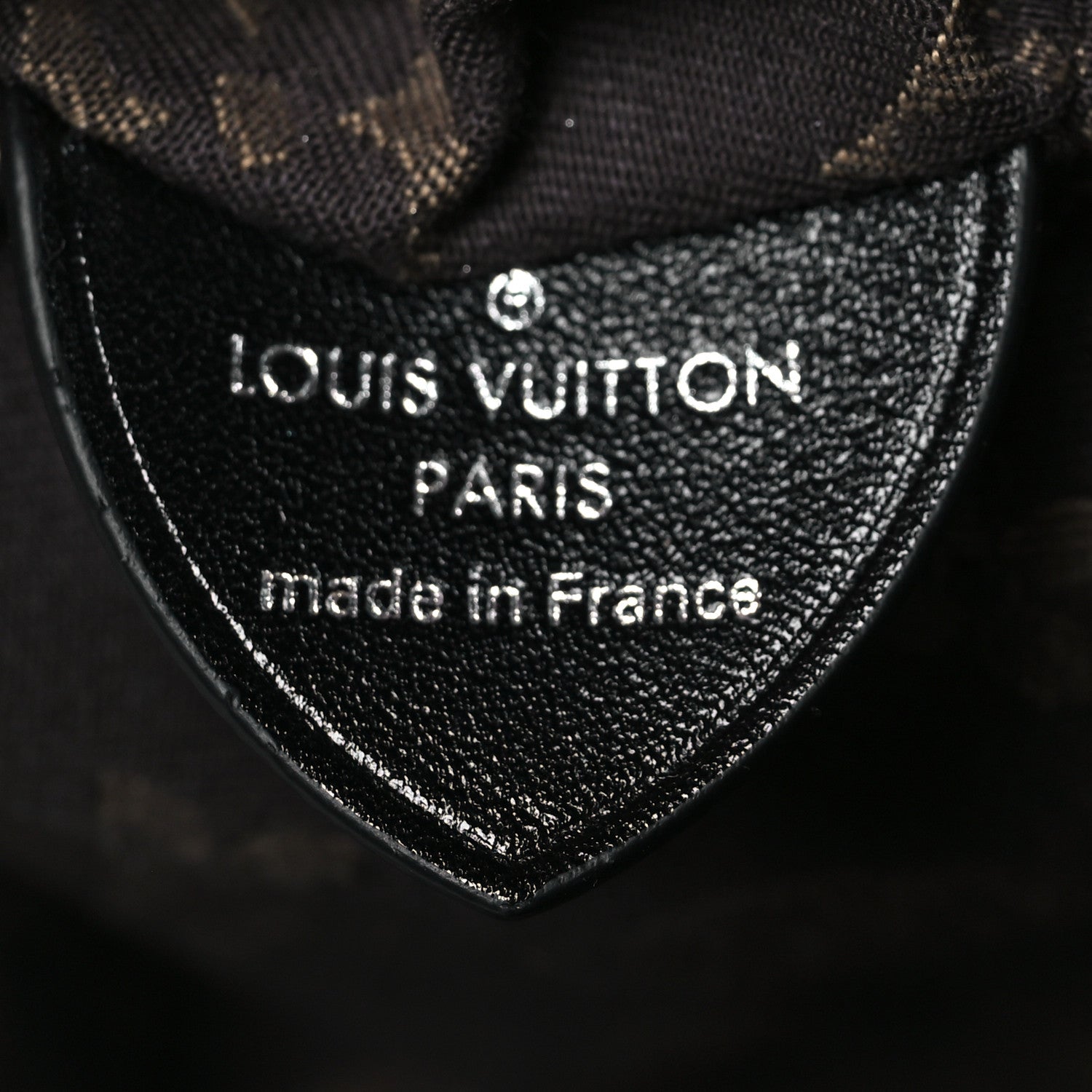 Louis Vuitton Calfskin Monogram Atlantis Vibe MM Black 1810040