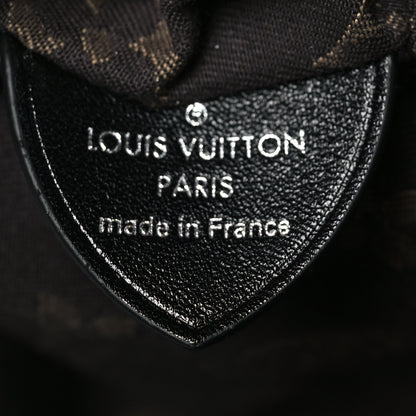 Louis Vuitton Calfskin Monogram Atlantis Vibe MM Black 7 of 10