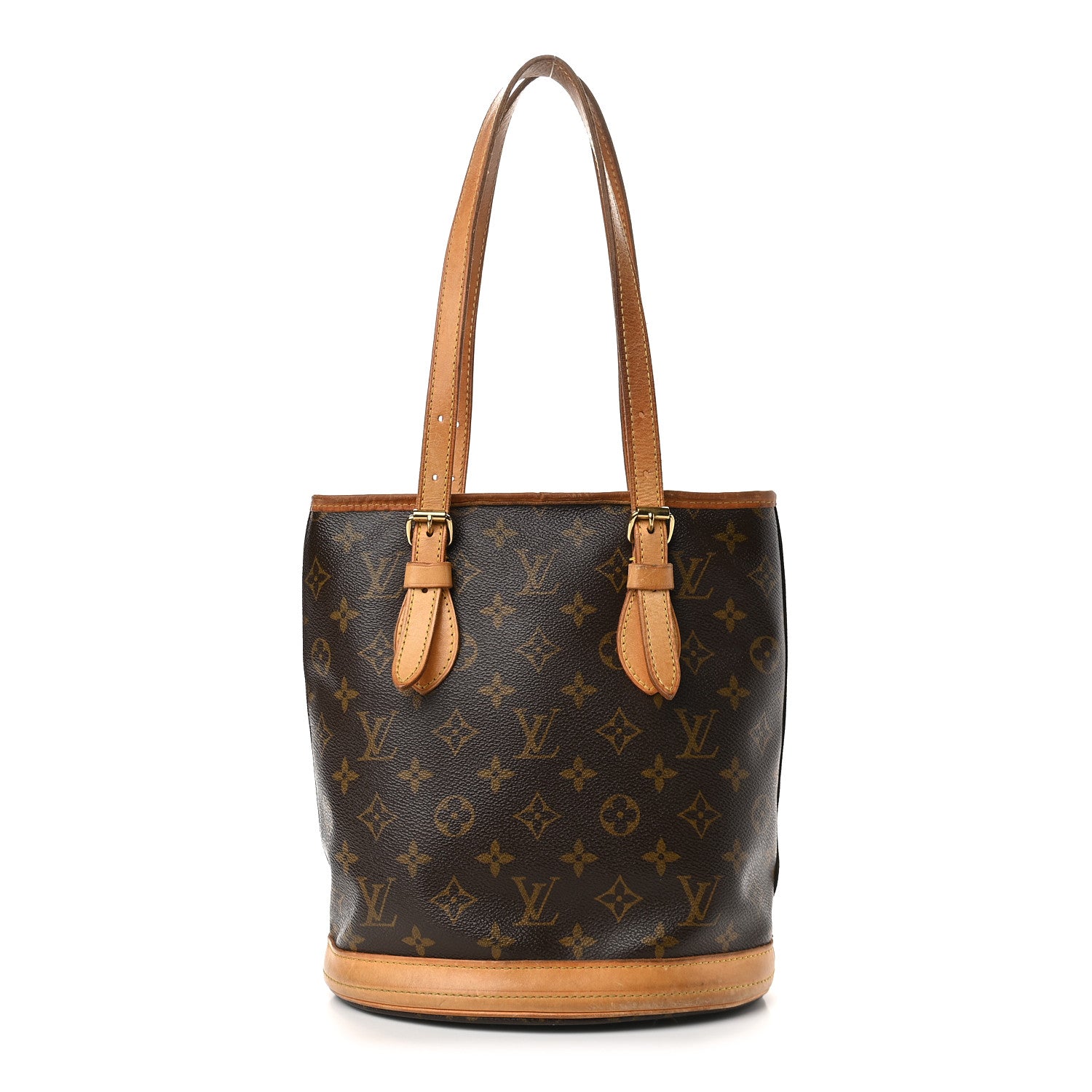 Louis Vuitton Monogram Petit Bucket 23 1 of 12