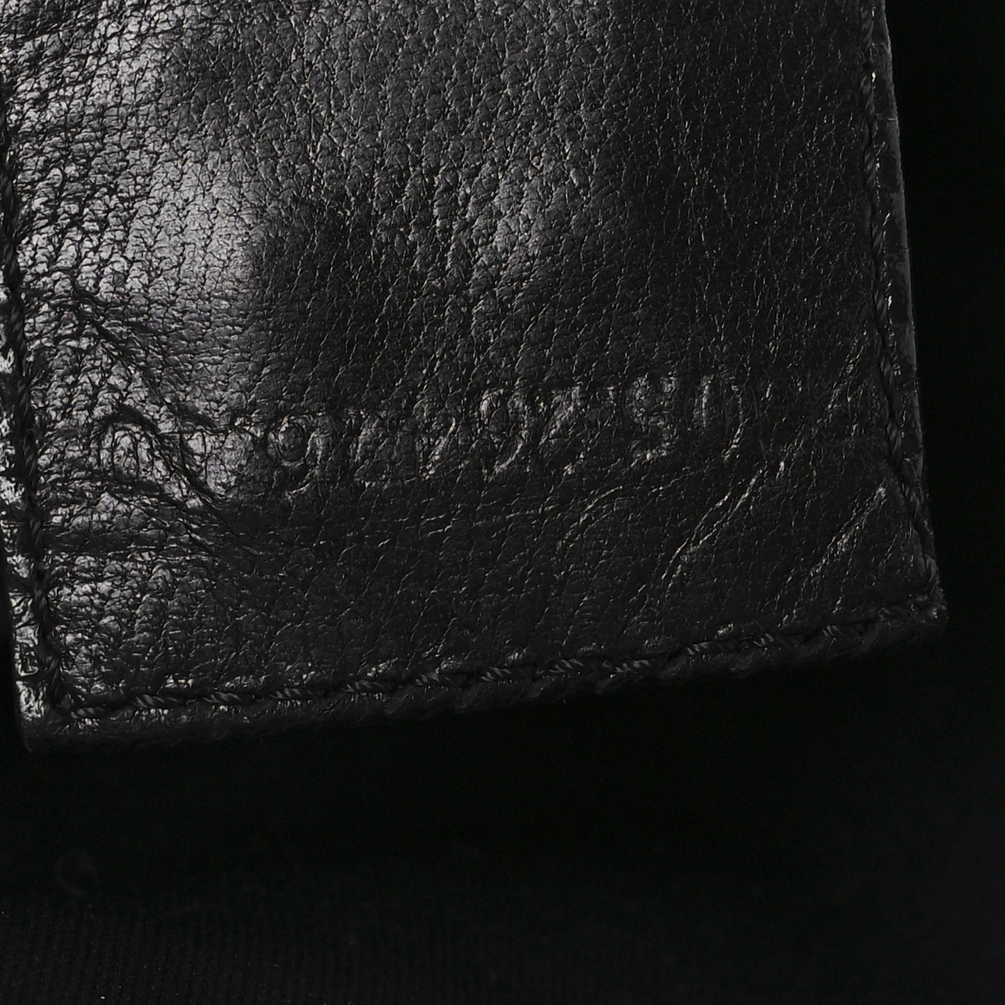 Nylon Baguette Bag Black