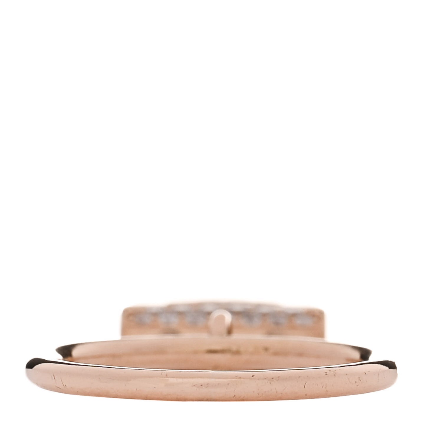 18K Rose Gold Diamond Amulettes Constance Ring 52 6