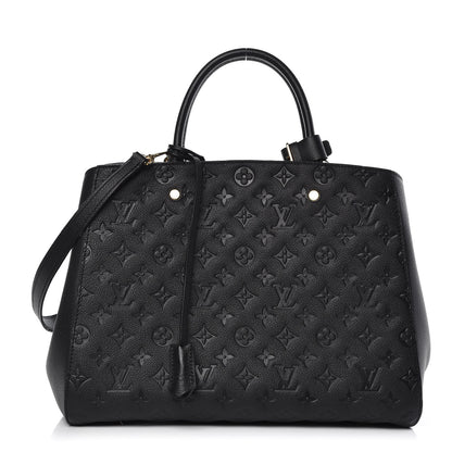 Louis Vuitton Empreinte Montaigne GM Black 1 of 31