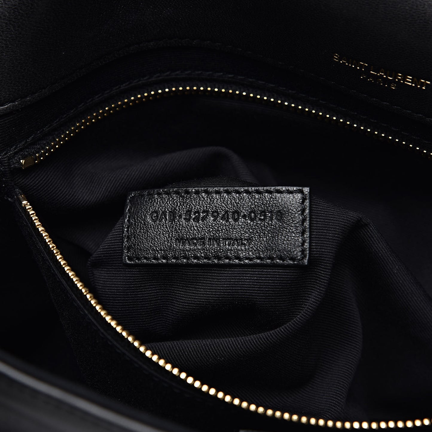 Lambskin Patchwork Monogram Large Jamie Black