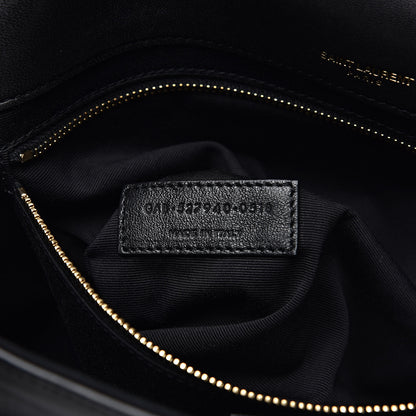 Saint Laurent Lambskin Patchwork Monogram Large Jamie Black 7 of 15