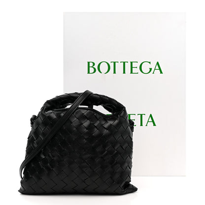 Bottega Veneta Calfskin Intrecciato Mini Hop Black 12 of 12