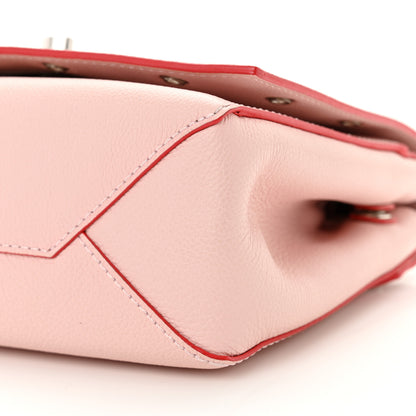 Louis Vuitton Soft Calfskin Lockme II Chain Rivets BB Rose Ballerine 9 of 9