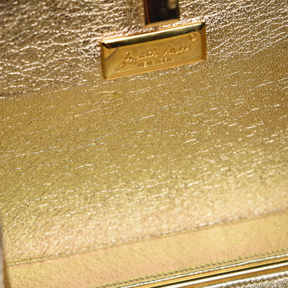Judith Leiber Swarovski Crystal Minaudiere Clutch Silver 14 of 16