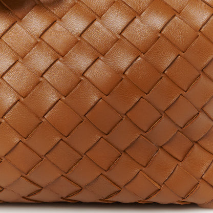Bottega Veneta Nappa Intrecciato Small Andiamo Shoulder Bag Amber 9 of 13