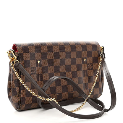Louis Vuitton Damier Ebene Favorite MM 3 of 10