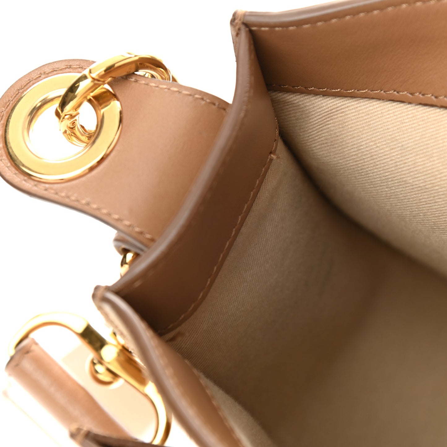 Calfskin Large Tess Bag Nut