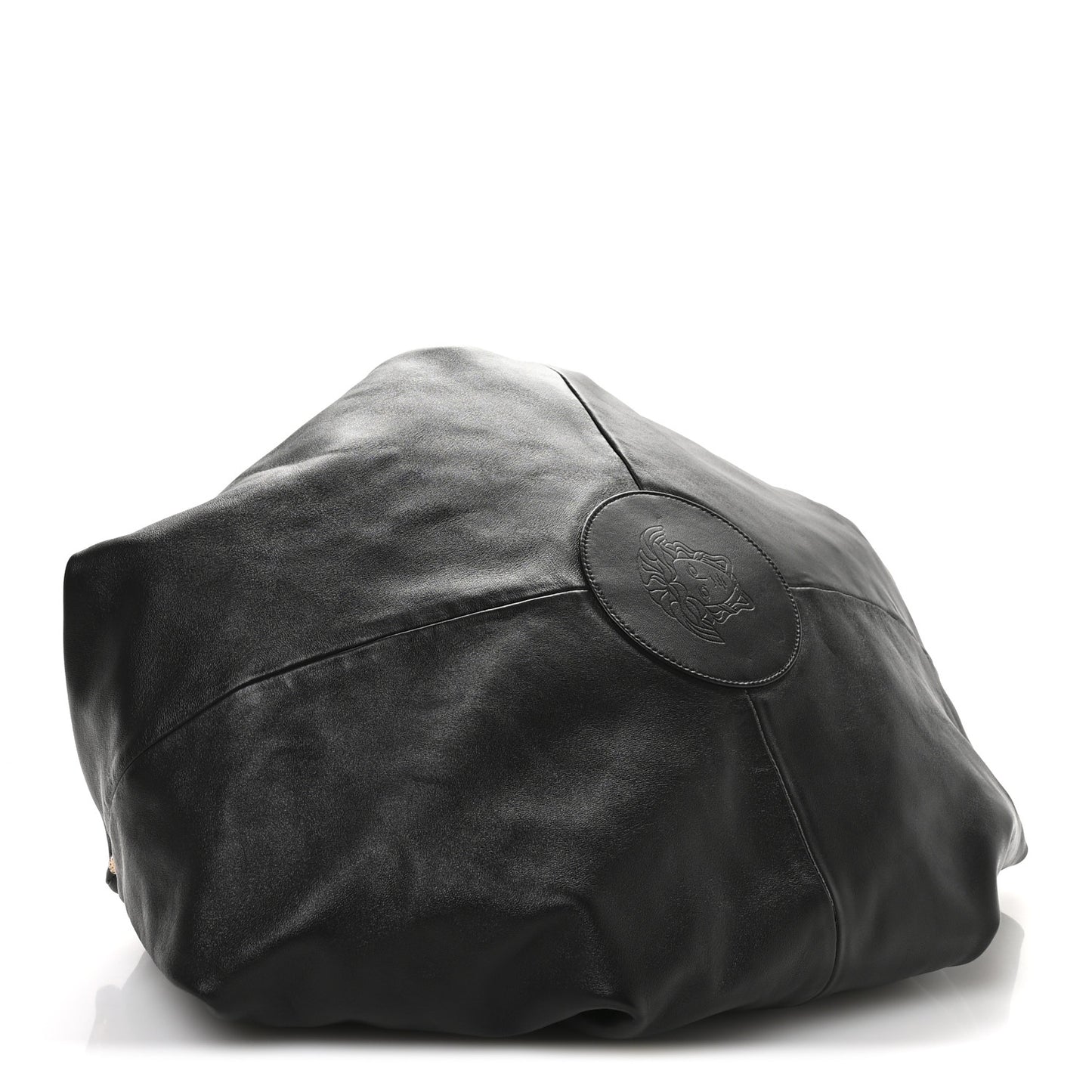 Nappa Large Protea Shoulder Bag Black