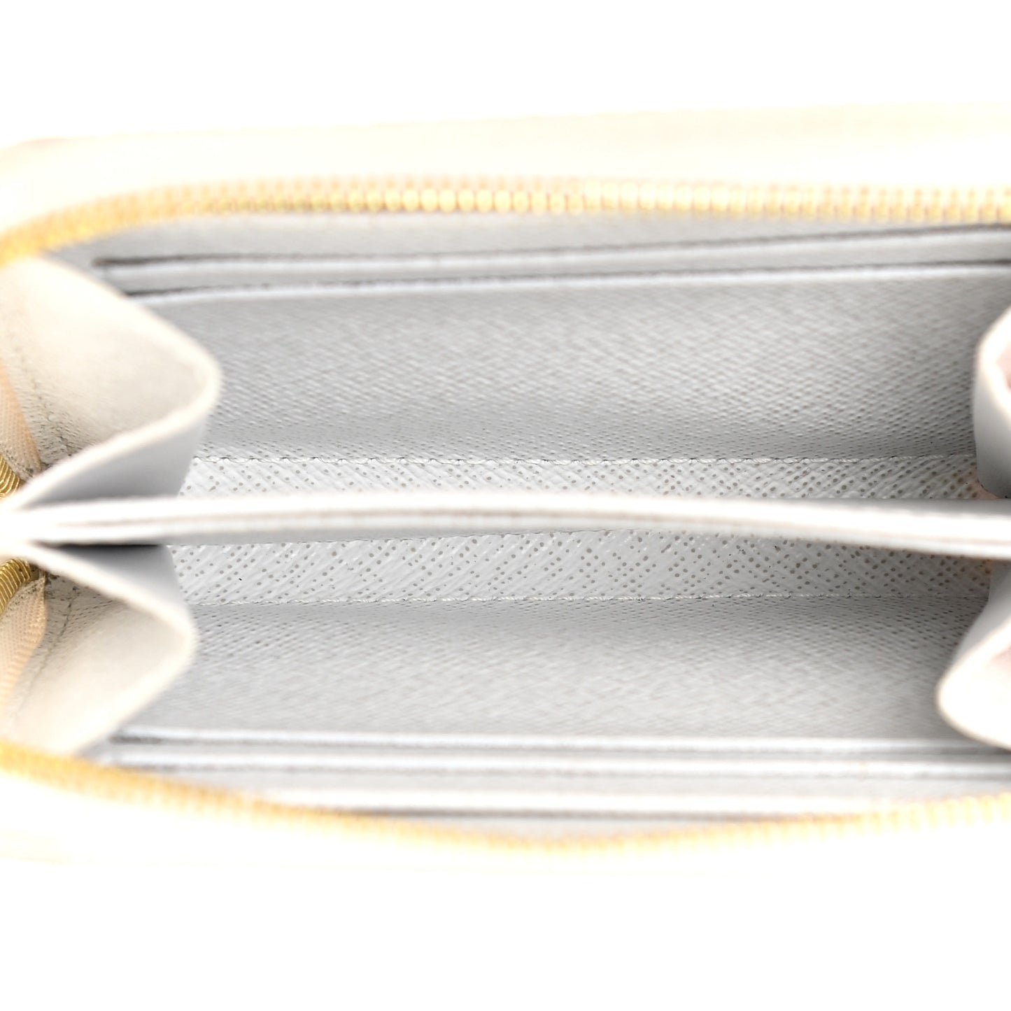Epi Love Lock Zippy Coin Purse White