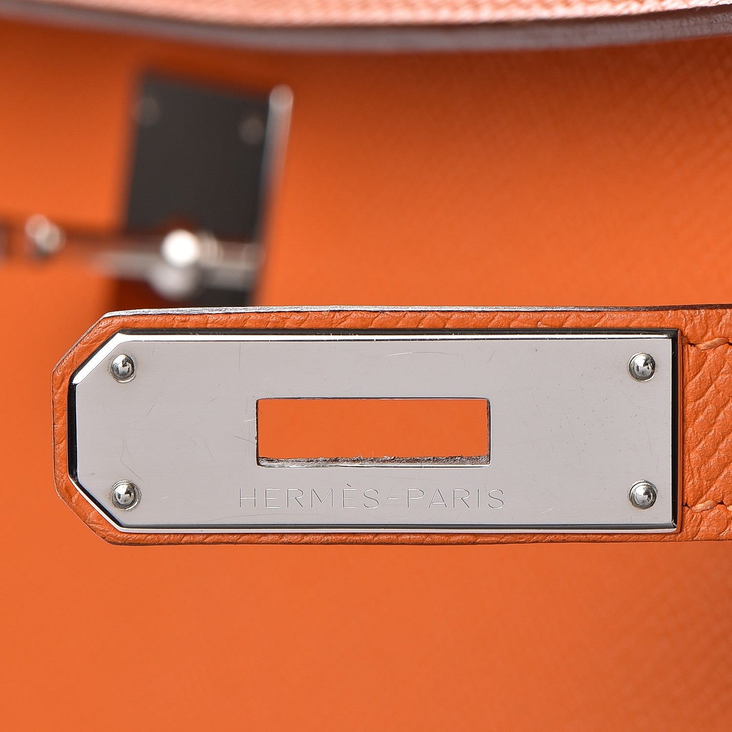 Hermes Epsom Kelly Sellier 35 Orange 17 of 34