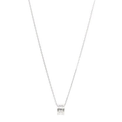 Gucci 18K White Gold Icon Twirl Pendant Necklace 1 of 6