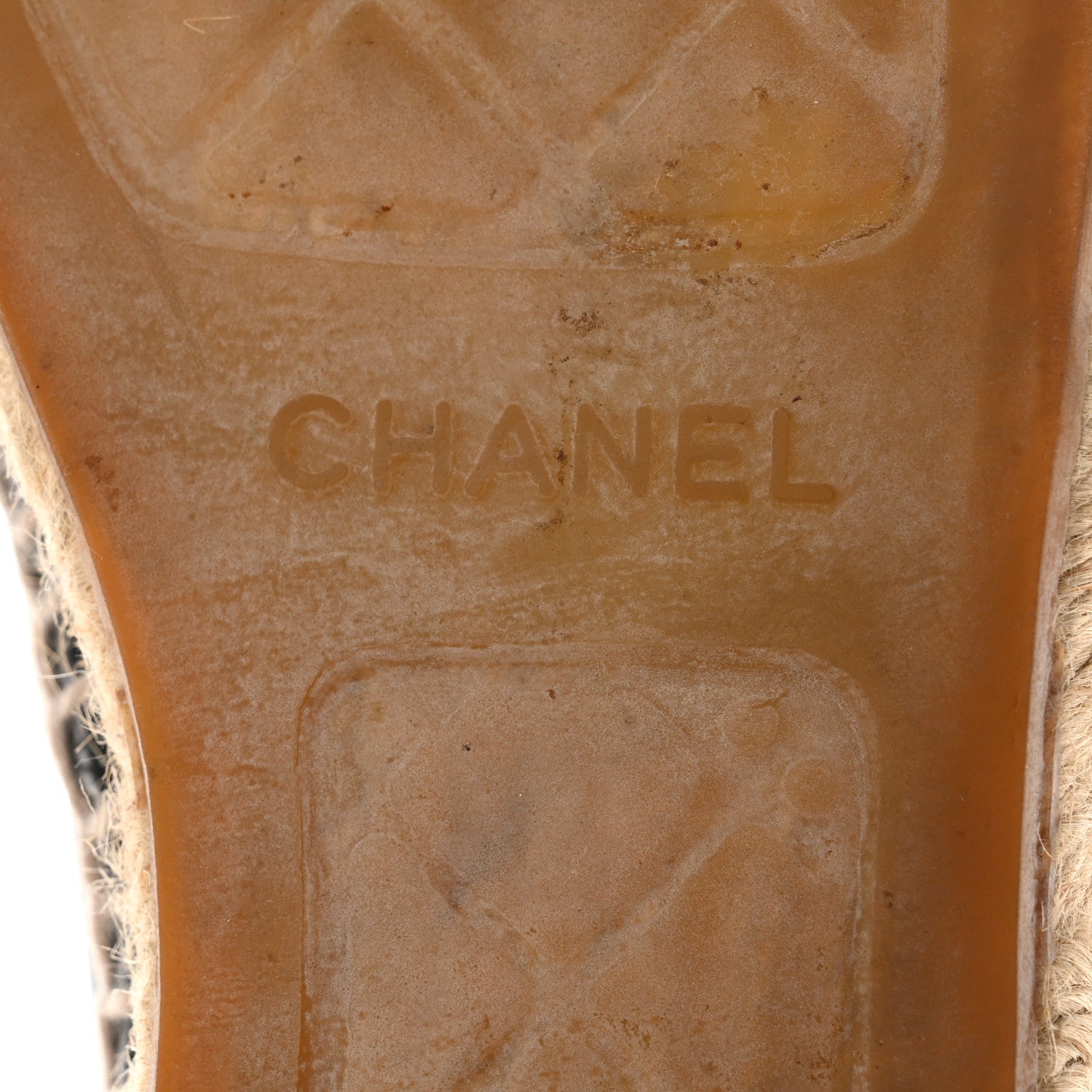 Chanel Lambskin CC Espadrilles 40 Black 8 of 10
