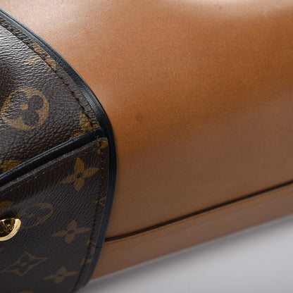 Louis Vuitton Monogram Cuir Orfevre Tote W PM Noisette 9 of 10