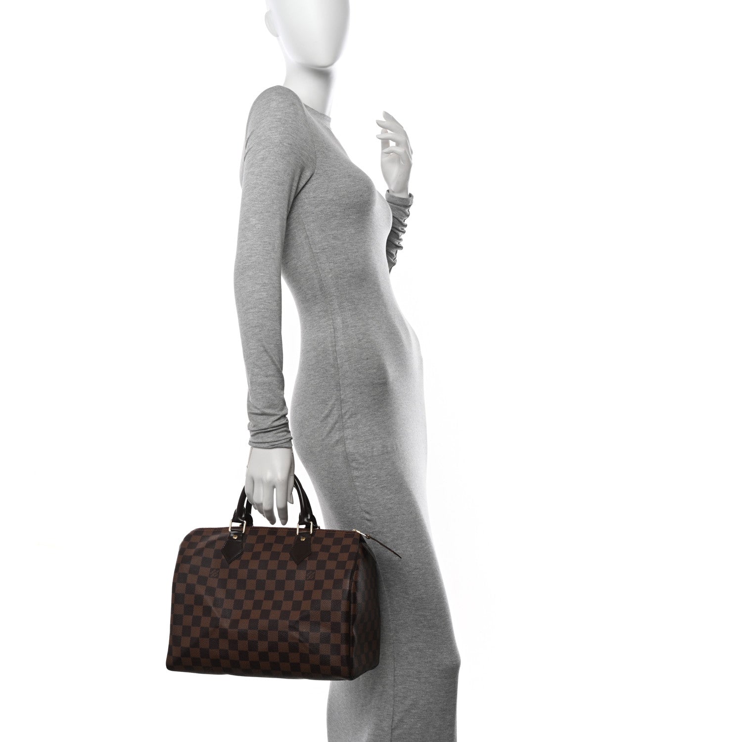 Louis Vuitton Damier Ebene Speedy 30 2 of 10