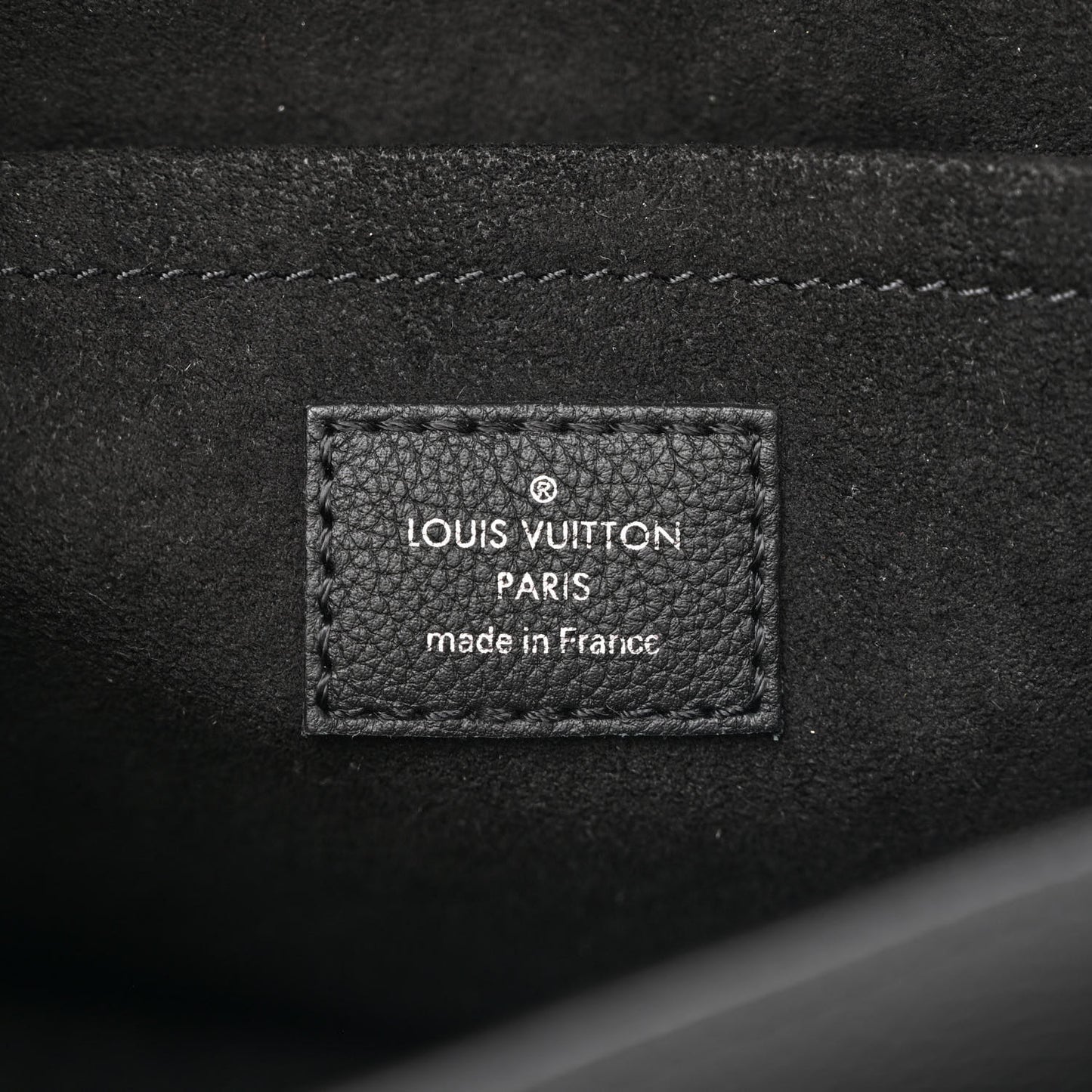 Soft Calfskin My Lockme Chain Bag BB Black
