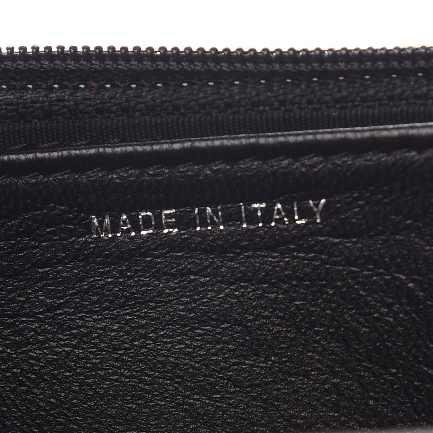 Calfskin Quilted Boy Wallet On Chain WOC Black