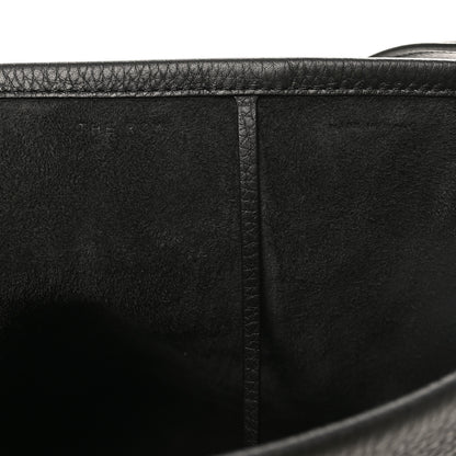 The Row Grained Calfskin Medium N/S Park Tote Black 6 of 9