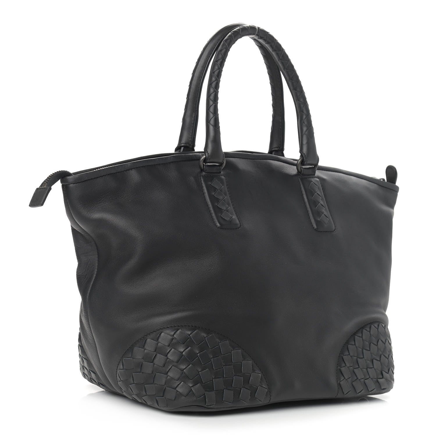 Bottega Veneta Nappa Intrecciato Tote Black 3 of 17