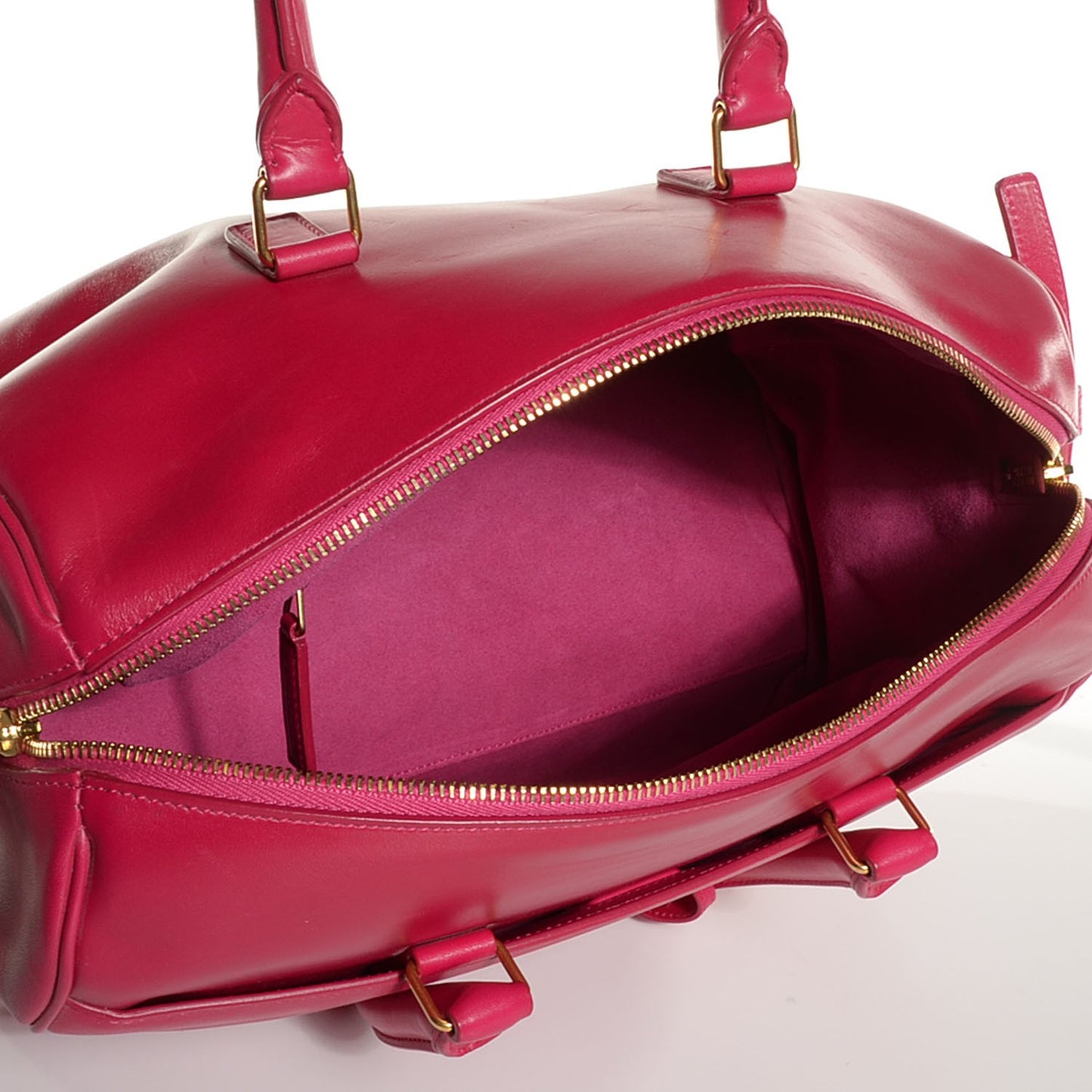 Calfskin Classic Duffle 6 Fuchsia