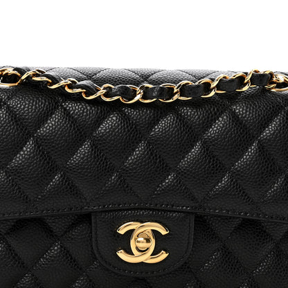 Chanel Caviar Quilted Small Double Flap Black 7 of 12
