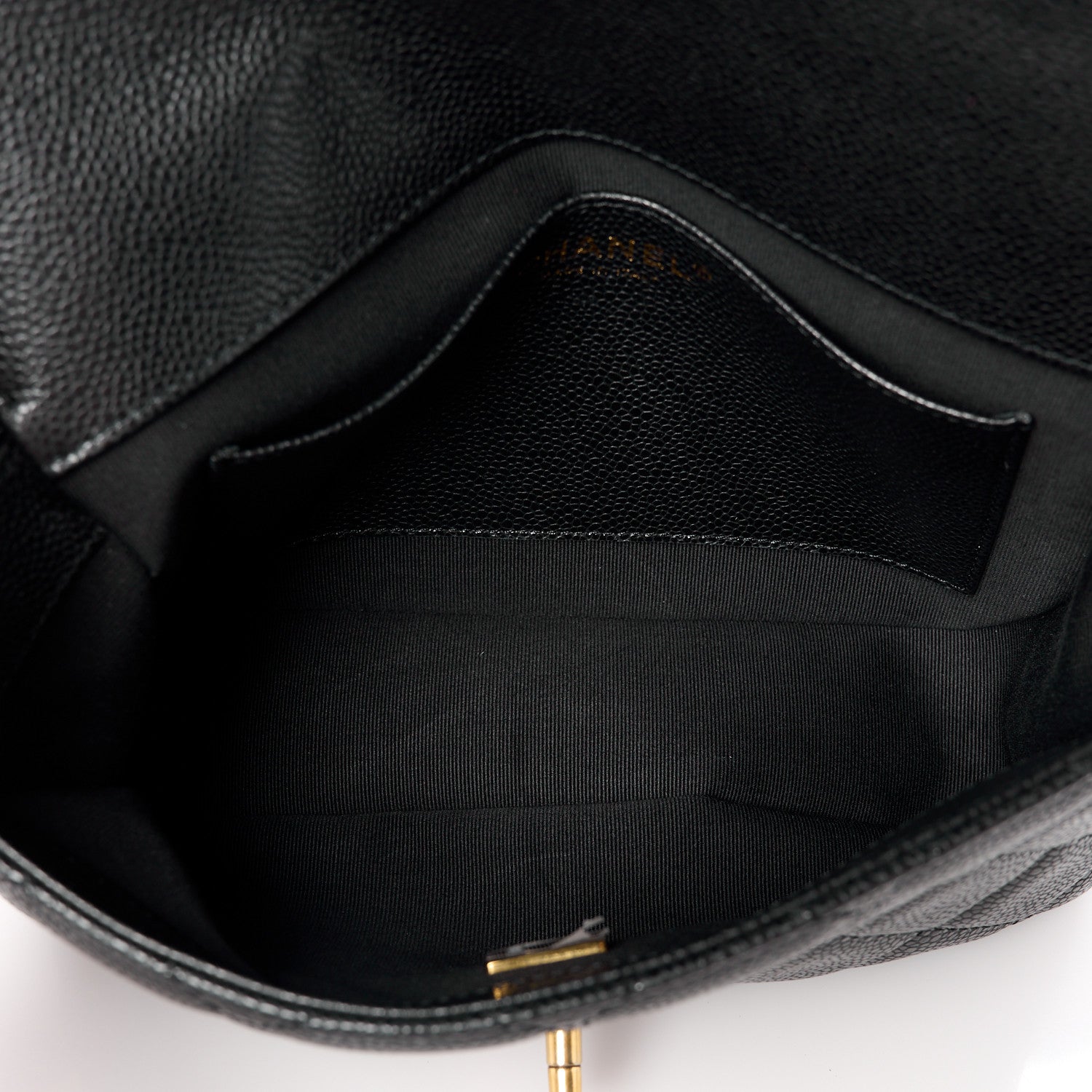 Chanel Caviar Quilted Small Chain Flap Black 5 of 12