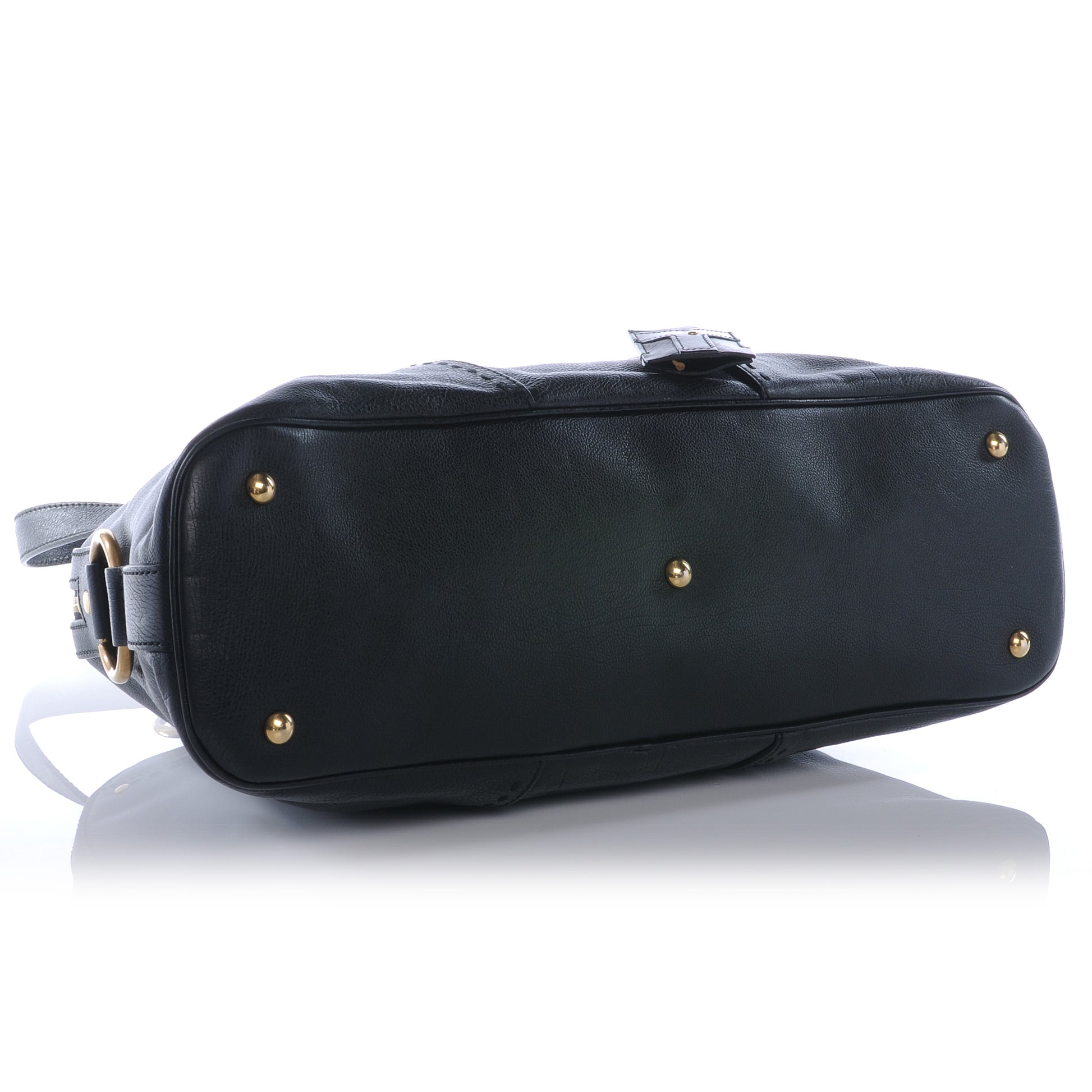Saint Laurent Leather Large Muse Black 4 of 8