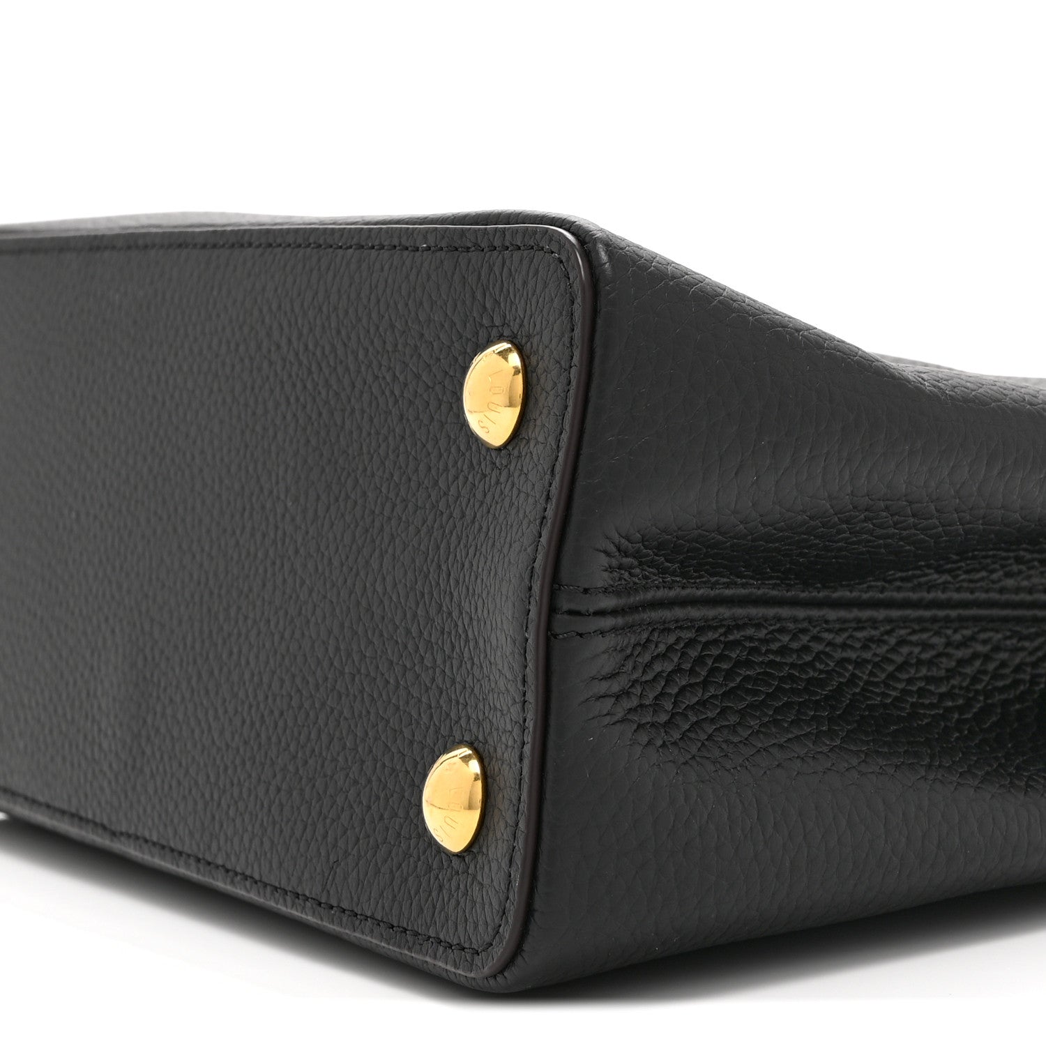 Louis Vuitton Taurillon Capucines PM Black 9 of 9