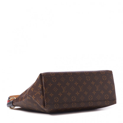 Louis Vuitton Monogram Tuileries Hobo Black 4 of 9
