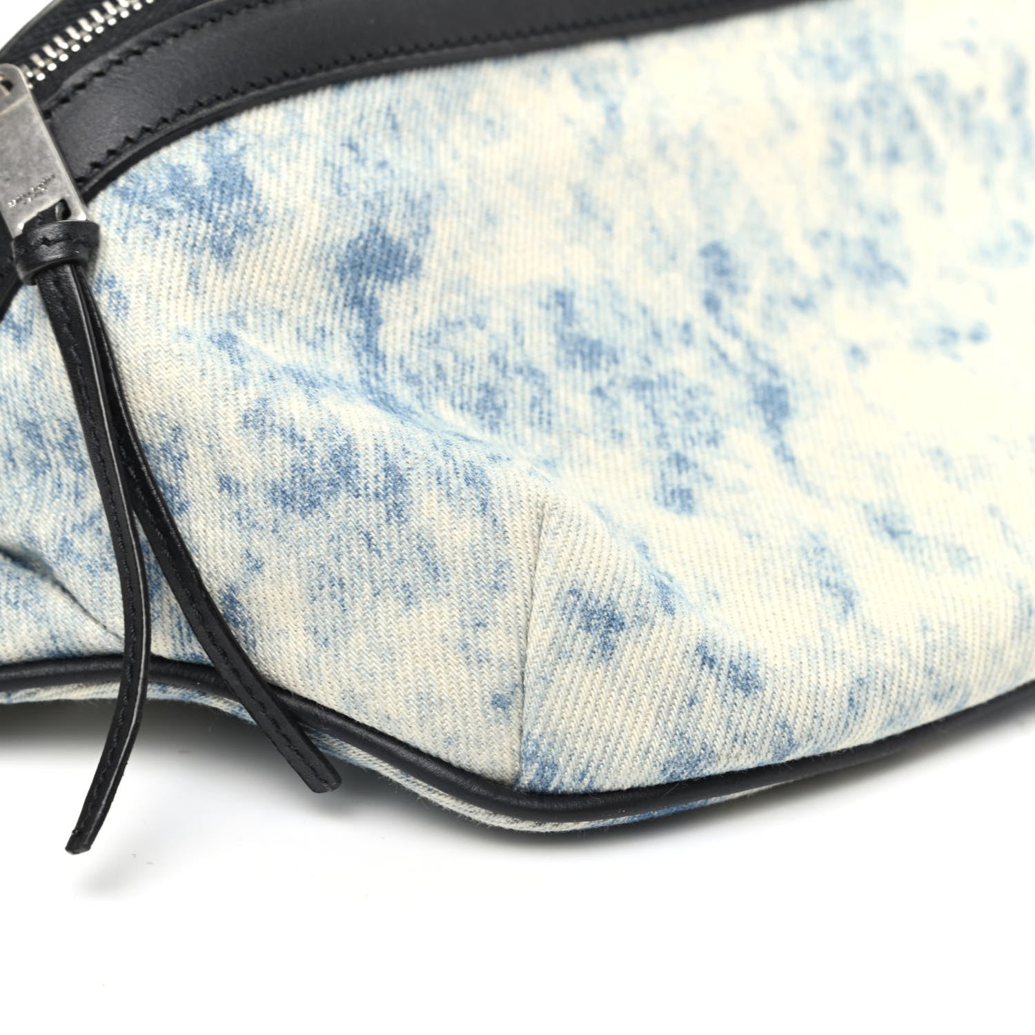 Saint Laurent Denim Grunge Belt Bag Faded Blue 7 of 8