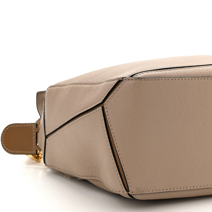 Loewe Grained Calfskin Small Puzzle Bag Sand Mink 8 of 9