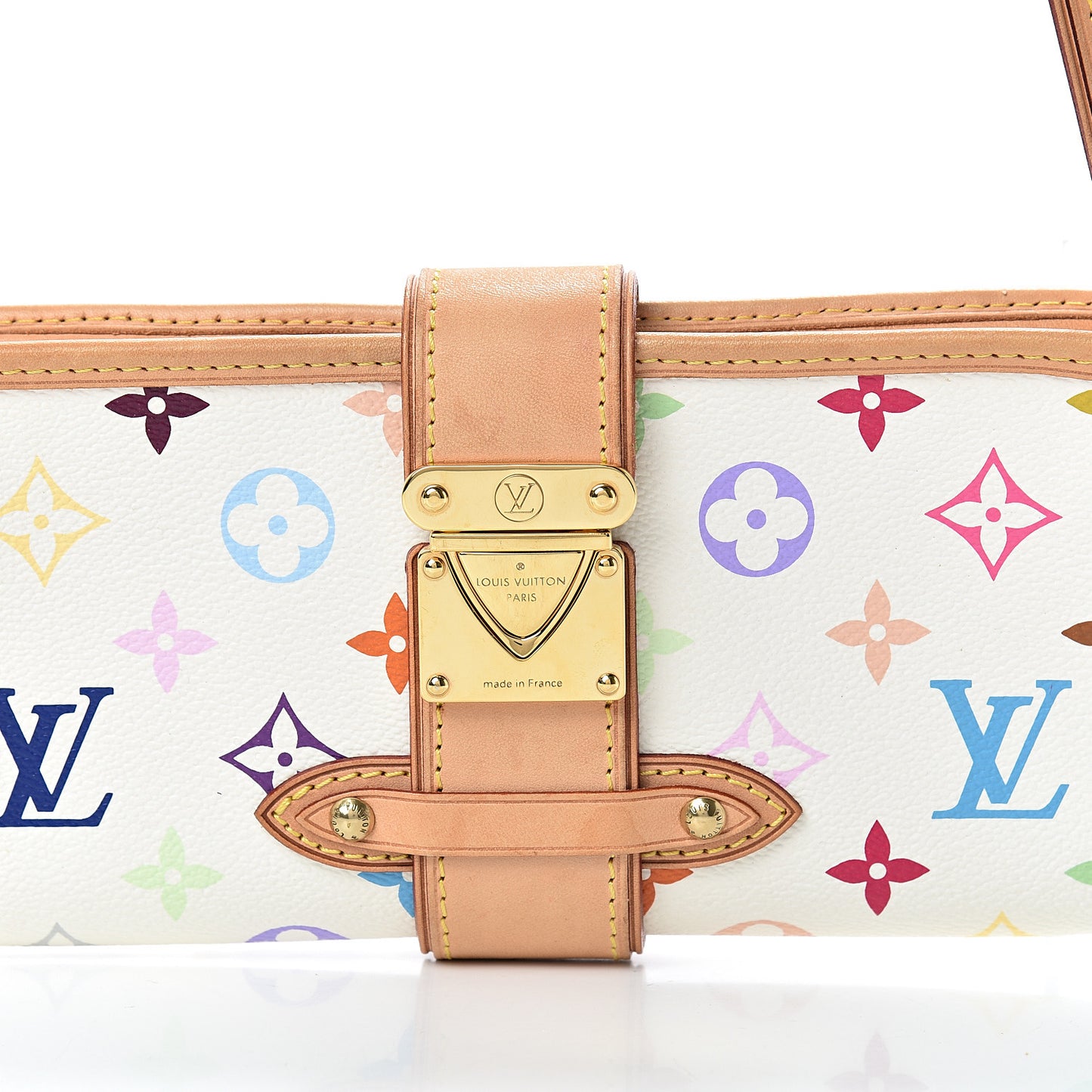 Monogram Multicolor Shirley White