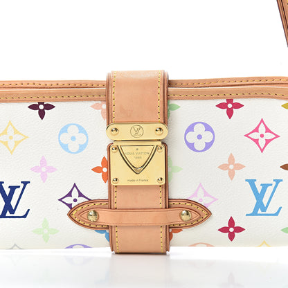 Louis Vuitton Monogram Multicolor Shirley White 6 of 12